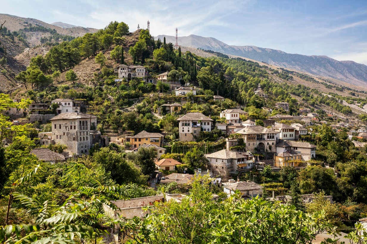 Le mont Gjerë